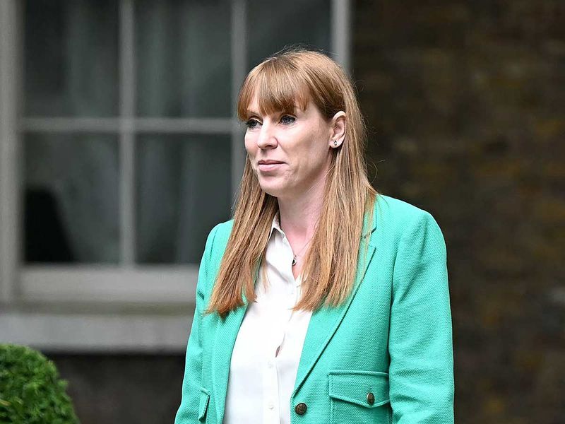 Britain's Labour Party deputy leader Angela Rayner arrives in Downing Street in London on July 5, 2024 as cabinet appointments are due to be made