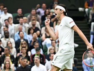 Fritz roars back to end Zverev’s Wimbledon hopes