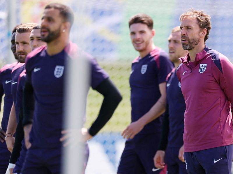 England's head coach Gareth Southgate