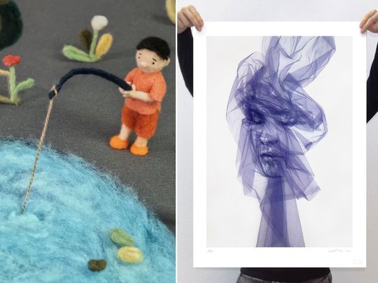 Felt, tulle, paper, and more: These five artists are pushing boundaries...