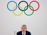 International Olympic Committee (IOC) President Thomas Bach delivers a speech