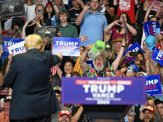 ‘We want a landslide that is too big to rig’: Five takeaways from Trump ...