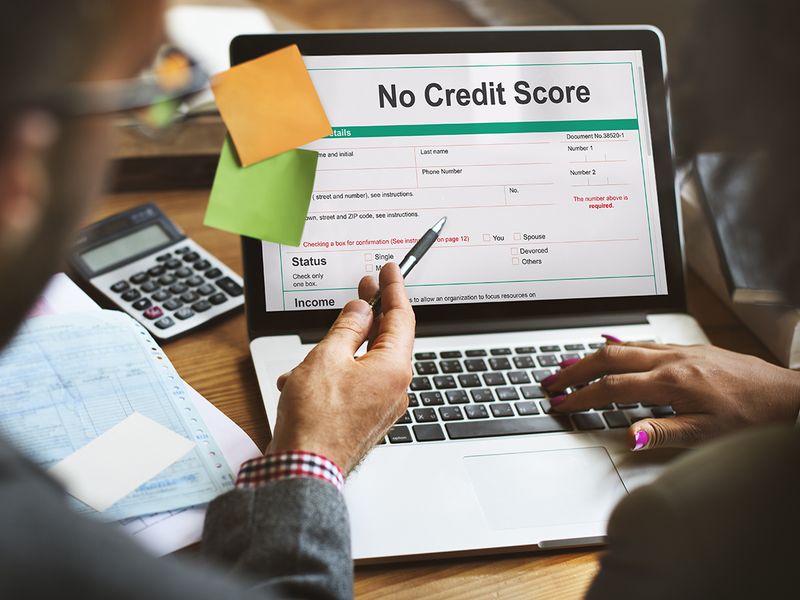 No credit score