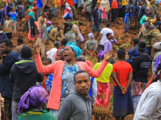 Hunt for survivors after around 229 die in Ethiopia landslide
