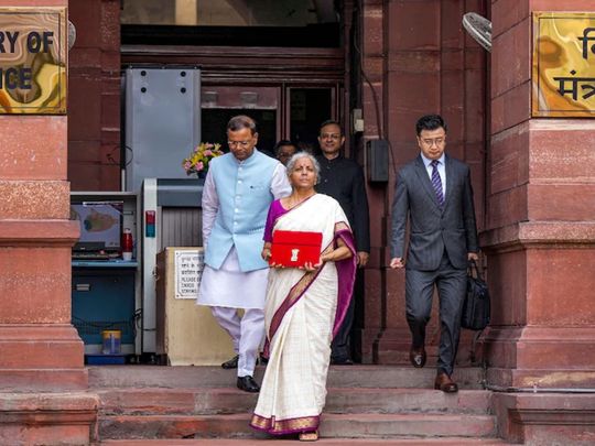 Finance Minister Nirmala Sitharaman