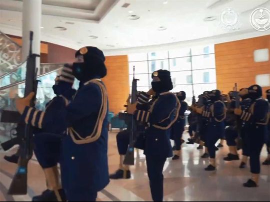 Saudi Arabia: 152 female recruits graduate from Civil Defence