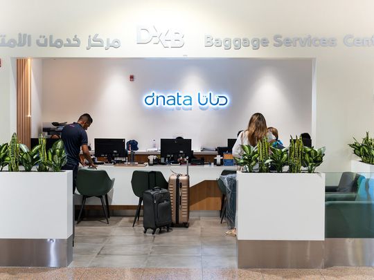 Baggage services centre at Dubai Airports T2