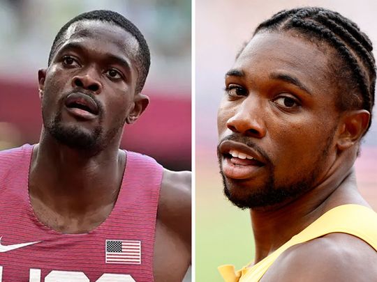 Marcell Jacobs v Noah Lyles-1722528436049