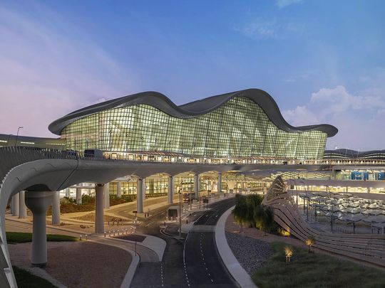 STOCK Zayed International airport / Abu Dhabi