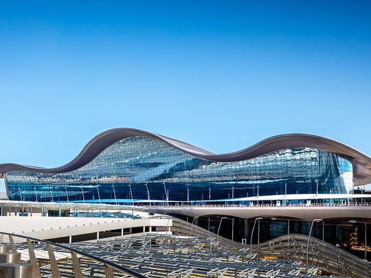 STOCK Zayed International airport / Abu Dhabi