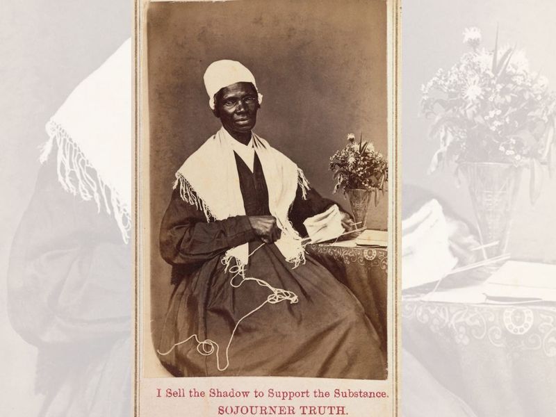 Sojourner Truth (born Isabella Baumfree)