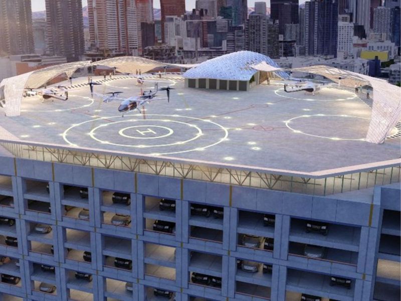 Helipads vertiports