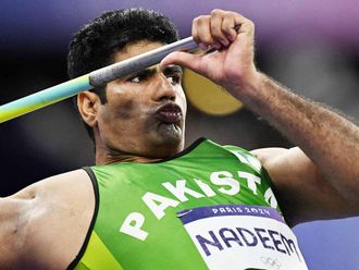 Pakistan's Nadeem wins Olympic men's javelin gold