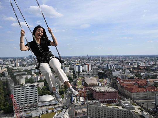 ‘Flying over Berlin’ on Europe’s highest swing: The ultimate bucket list experience!