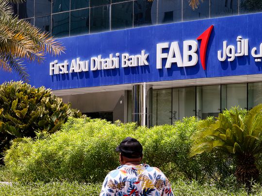 STOCK First Abu Dhabi bank / FAB