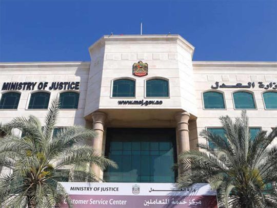 UAE's Ministry of Justice 