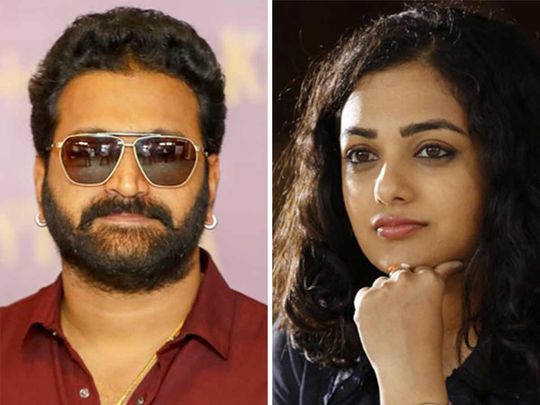 Rishab Shetty and Nithya Menon