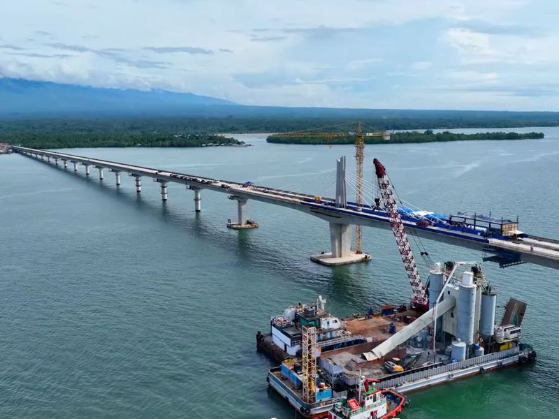 Panguil Bay Bridge as of July 2024