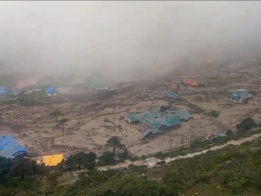 Video: Nepal's Thame village hit by massive floods; glacial outburst suspected