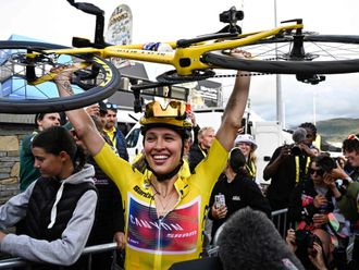 Niewiadoma wins Tour de France by just four seconds