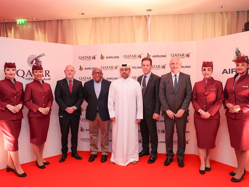 Qatar Airways partners with Southern Africa's Airlink