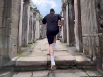 Watch: TikTok tourists recreate Temple Run viral videos