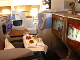 Score a first-class seat with reward points! Here's how