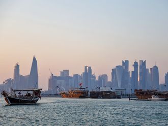 Doha skyline, Doha, Qatar