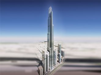 Azizi sets height for world's second tallest tower