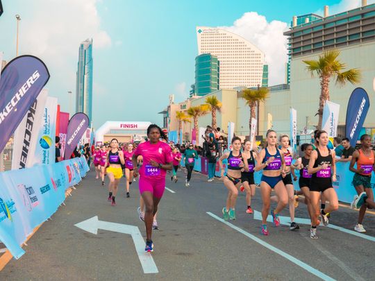 womens run 2024 dubai calender 20-1726050075141