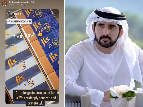 Sarah Hamouda’s viral Dubai chocolate, which took Tiktok and Instagram by storm, is now collaborating with none other than Sheikh Hamdan for an exclusive flavour.