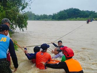 Trees felled by tropical storm kill six in Philippines