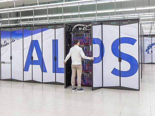 Swiss unveil supercomputer Alps, with eye on AI