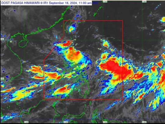 Two weather disturbances are 