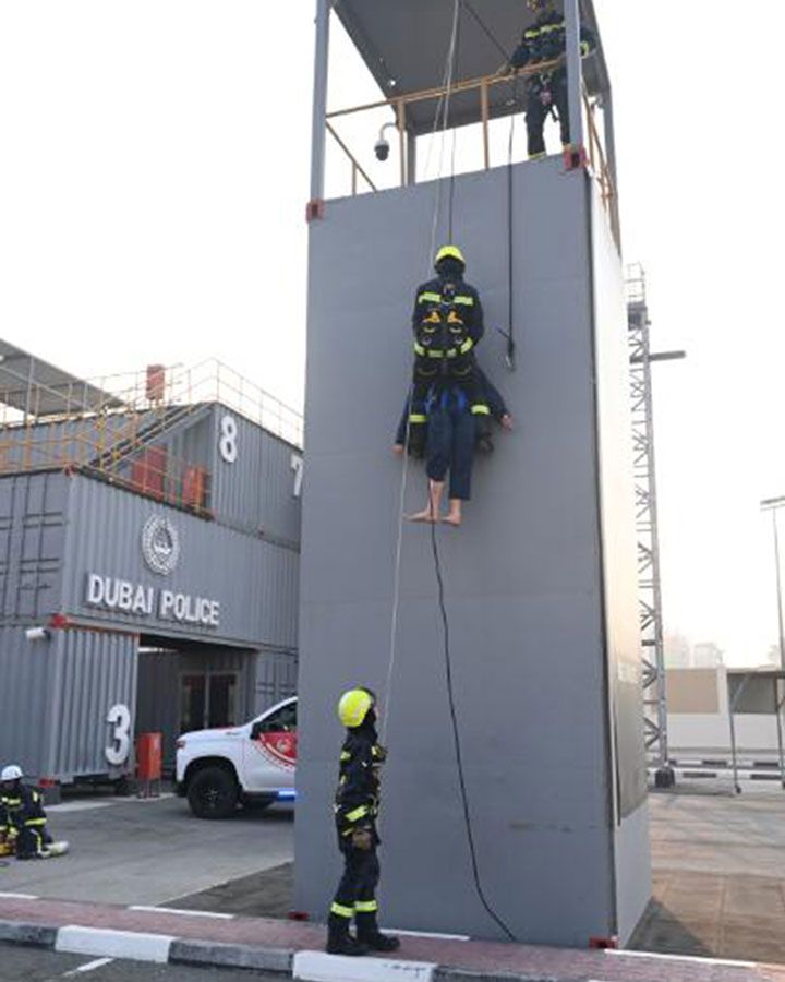 Dubai Police female rescue team