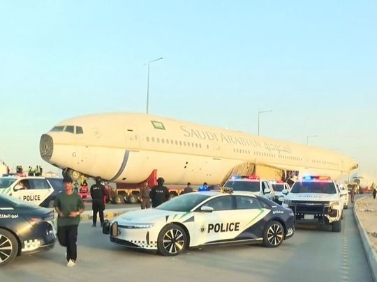 Saudi plane