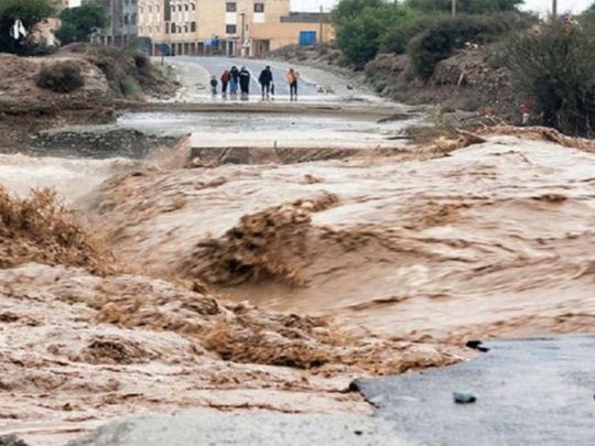 Two dead, 14 missing as Morocco flood sweeps away bus