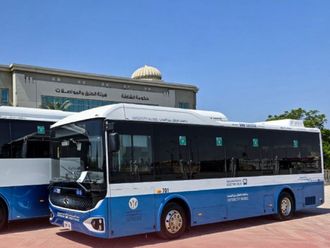 Sharjah launches 1st phase of inter-city electric bus