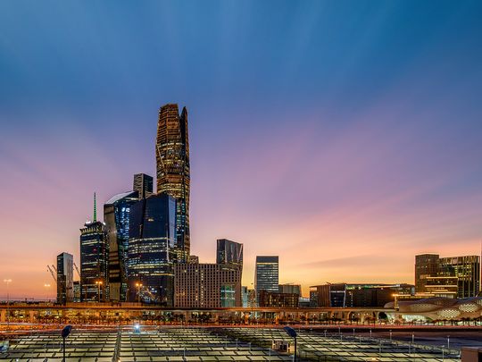 Stock-Riyadh-Skyline