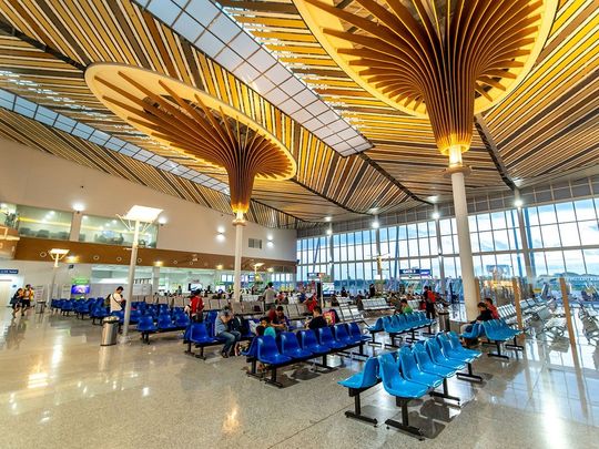 Puerto Princesa International Airport in Palawan 