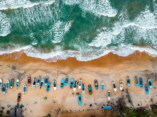 Arugam Bay in Sri Lanka.