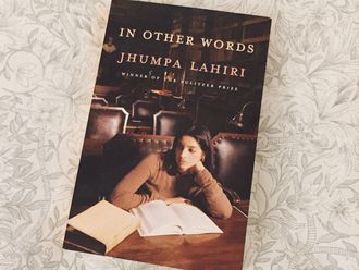 OPN In other worlds — jhumpa Lahiri