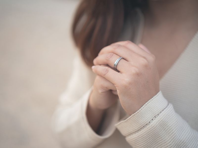 praying woman