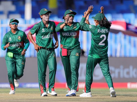 Bangladesh bowlers derail nervy Scotland in Women’s T20 World Cup opener