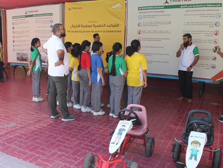 Tristar & RTA resume road safety lectures in schools-1728031122588