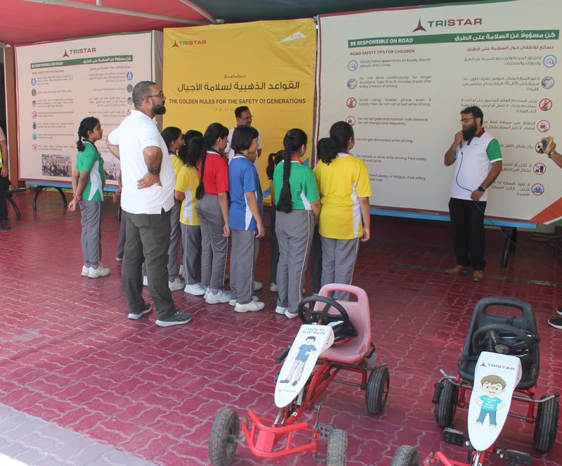 Tristar & RTA resume road safety lectures in schools-1728031122588