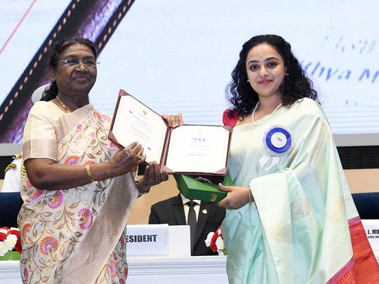 NATIONAL AWARD   Nithya Menen