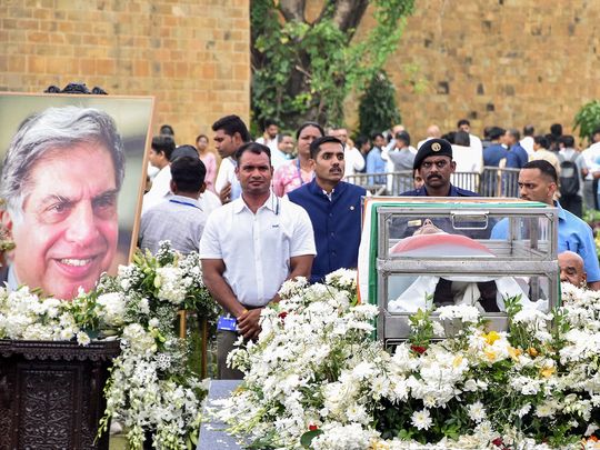 Mortal remains of Ratan Tata,