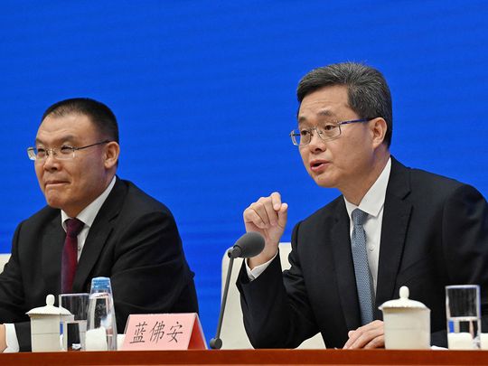 China’s Finance Minister Lan Fo’an 