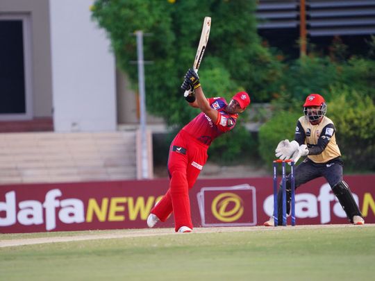 Muhammed Zohaib in action for the Capitals-1728927068991